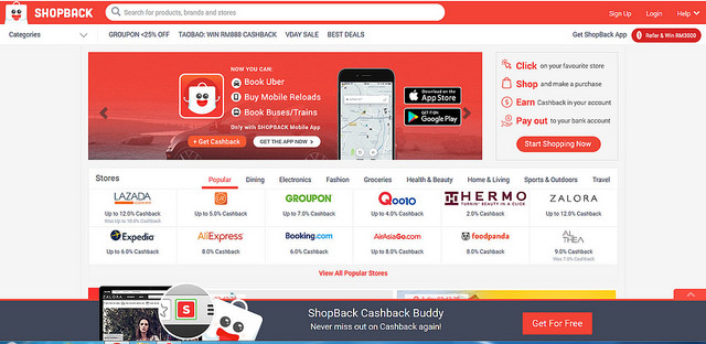 Shopback – How to max your cashback for online shopping!
