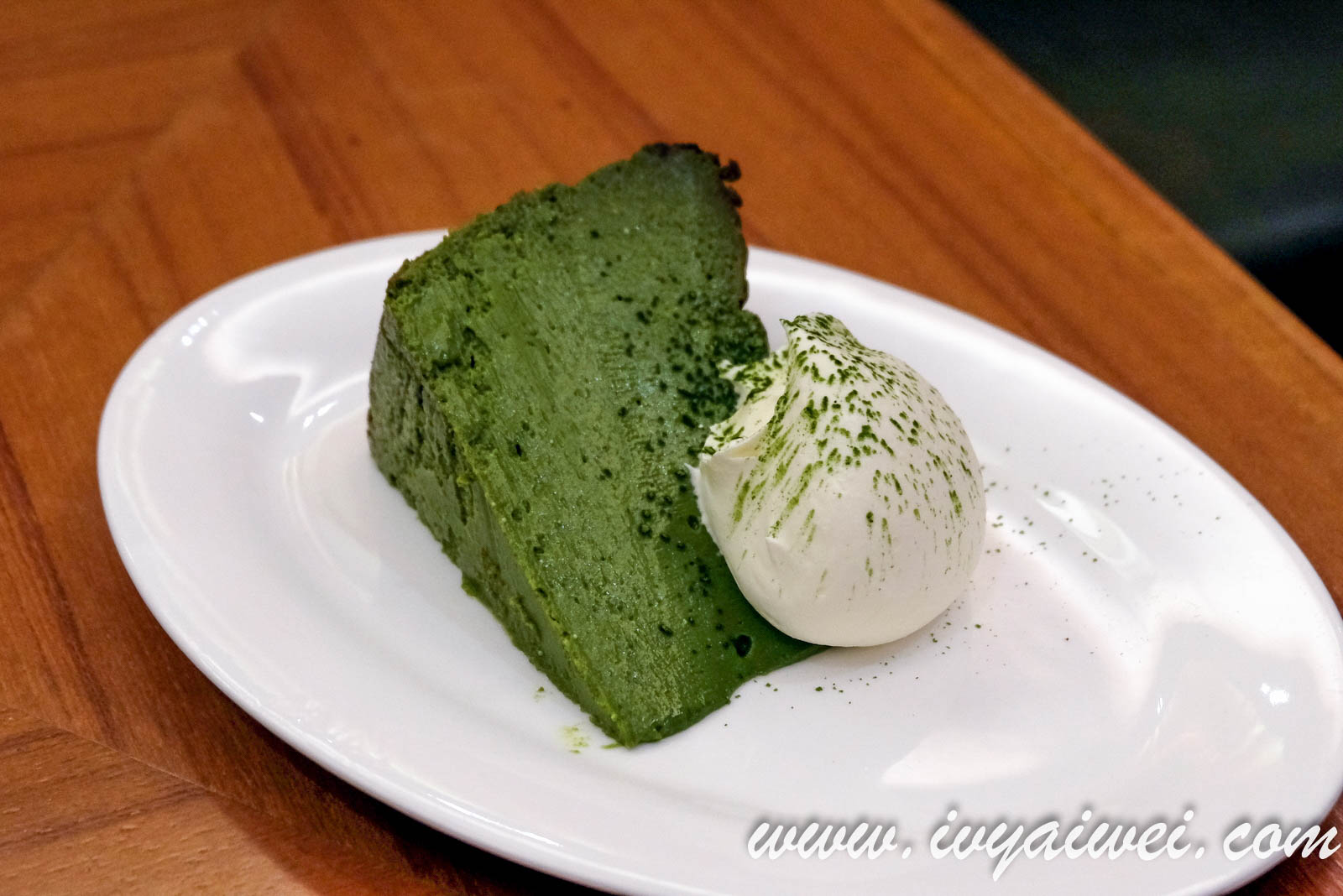 Matcha Cheese Cake @ The Tokyo Restaurant, KL