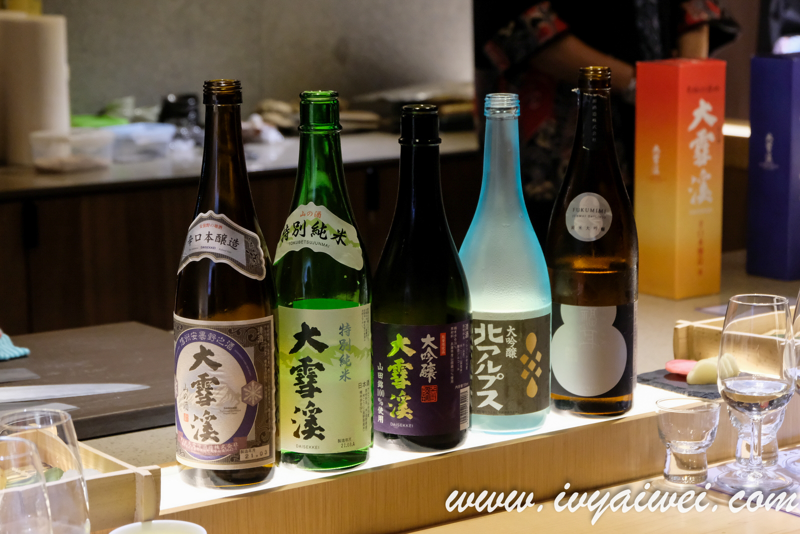 A Journey of Aroma and Taste with Ikeda Town’s beauties：Sake from Daisekkei Sake Brewery and Fukugen Shuzo