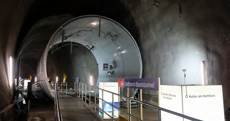 SWITZERLAND: Gotthard Base Tunnel Tour