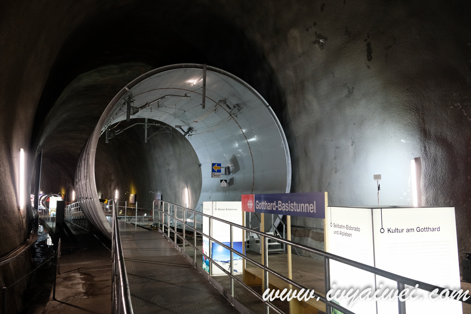 SWITZERLAND: Gotthard Base Tunnel Tour